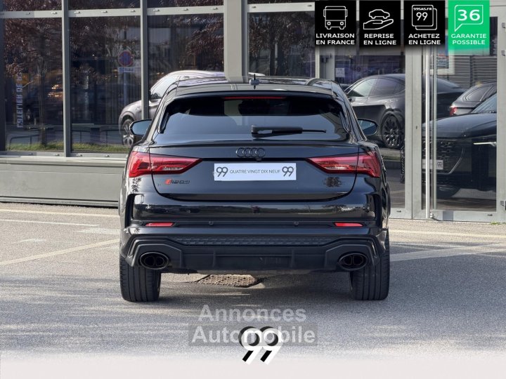 Audi RS Q3 Sportback RSQ3 SPORTBACK 400CH 25 TFSI IMMAT FRANCE ECHAPPEMENT SPORT LIVRAISON REPRISE FINANCEMENT CRY - 7
