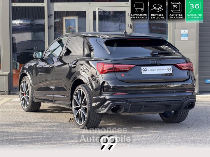 Audi RS Q3 Sportback RSQ3 SPORTBACK 400CH 25 TFSI IMMAT FRANCE ECHAPPEMENT SPORT LIVRAISON REPRISE FINANCEMENT CRY - 8