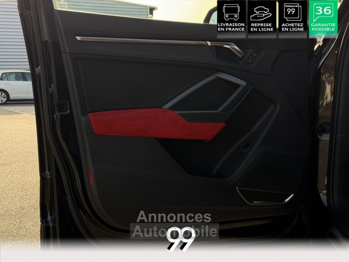 Audi RS Q3 Sportback RSQ3 SPORTBACK 400CH 25 TFSI IMMAT FRANCE ECHAPPEMENT SPORT LIVRAISON REPRISE FINANCEMENT CRY - 10
