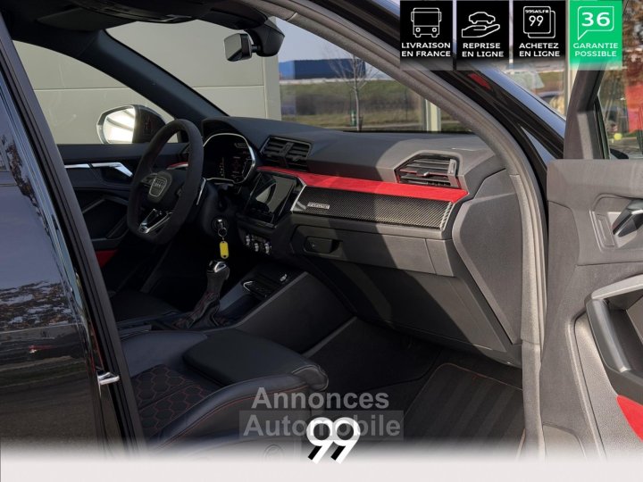 Audi RS Q3 Sportback RSQ3 SPORTBACK 400CH 25 TFSI IMMAT FRANCE ECHAPPEMENT SPORT LIVRAISON REPRISE FINANCEMENT CRY - 24