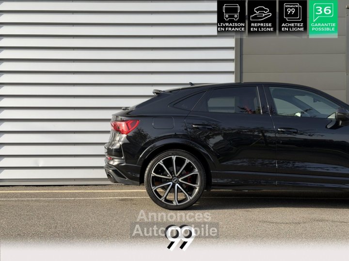 Audi RS Q3 Sportback RSQ3 SPORTBACK 400CH 25 TFSI IMMAT FRANCE ECHAPPEMENT SPORT LIVRAISON REPRISE FINANCEMENT CRY - 29