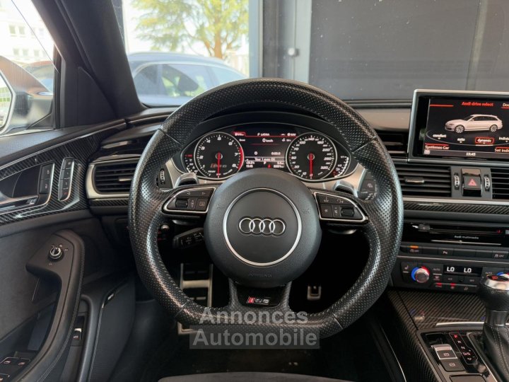 Audi A6 RS6 Avant Quattro 40i V8 TFSI - 560 - BVA Tiptronic RS6 AVANT 2013 BREAK  PHASE 2 - 18