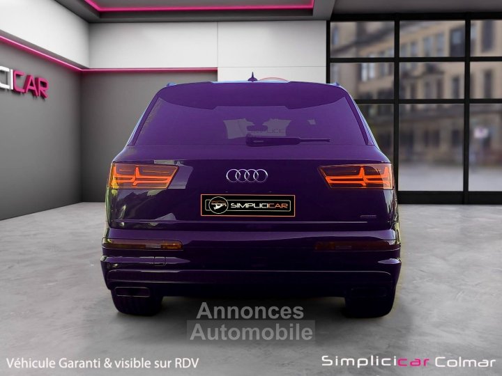 Audi Q7 30 V6 TDI 272 Quattro 7pl Matrix Led 4 Roues Directrices ACC Garantie 12 Mois - 5