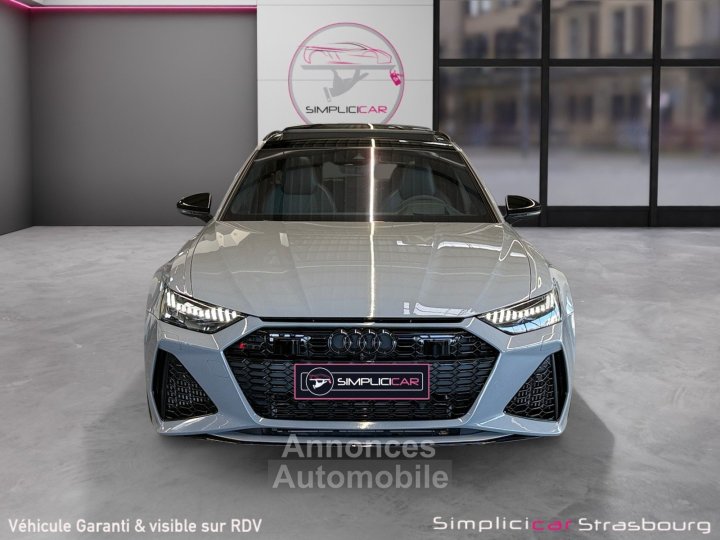 Audi RS6 AVANT V8 40 TFSI 600 Tiptronic 8 Quattro SUIVI - LASER - FREINS CERAMIQUE - CAM360 3D - TOIT OUVRANT - KEYLESS GO - PACK ASSIST - 4