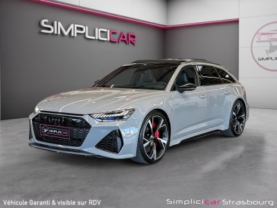 Audi RS6 AVANT V8 40 TFSI 600 Tiptronic 8 Quattro SUIVI - LASER - FREINS CERAMIQUE - CAM360 3D - TOIT OUVRANT - KEYLESS GO - PACK ASSIST   - 5