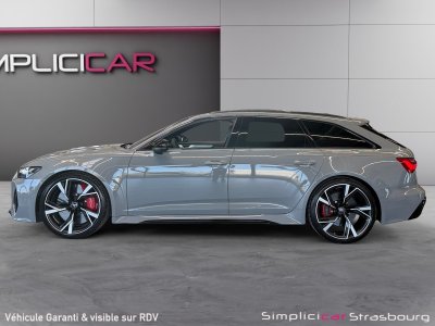 Audi RS6 AVANT V8 40 TFSI 600 Tiptronic 8 Quattro SUIVI - LASER - FREINS CERAMIQUE - CAM360 3D - TOIT OUVRANT - KEYLESS GO - PACK ASSIST   - 6