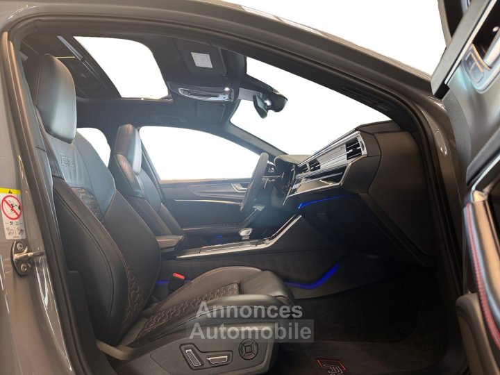 Audi RS6 AVANT V8 40 TFSI 600 Tiptronic 8 Quattro SUIVI - LASER - FREINS CERAMIQUE - CAM360 3D - TOIT OUVRANT - KEYLESS GO - PACK ASSIST - 9