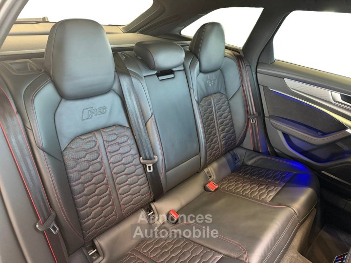 Audi RS6 AVANT V8 40 TFSI 600 Tiptronic 8 Quattro SUIVI - LASER - FREINS CERAMIQUE - CAM360 3D - TOIT OUVRANT - KEYLESS GO - PACK ASSIST - 11