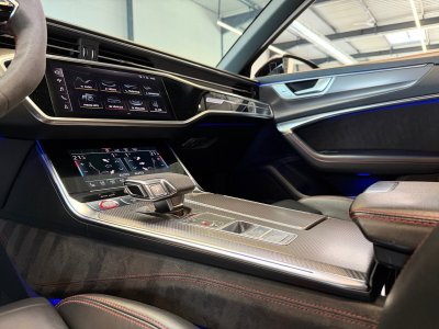 Audi RS6 AVANT V8 40 TFSI 600 Tiptronic 8 Quattro SUIVI - LASER - FREINS CERAMIQUE - CAM360 3D - TOIT OUVRANT - KEYLESS GO - PACK ASSIST   - 12