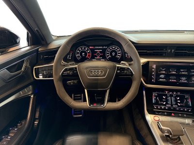 Audi RS6 AVANT V8 40 TFSI 600 Tiptronic 8 Quattro SUIVI - LASER - FREINS CERAMIQUE - CAM360 3D - TOIT OUVRANT - KEYLESS GO - PACK ASSIST   - 13