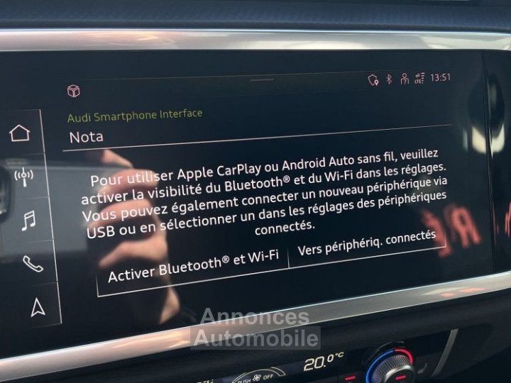 Audi Q3 35 TDI 150 CH S TRONIC 7 1ERE MAIN CAMERA SIEGES CHAUFF - 10