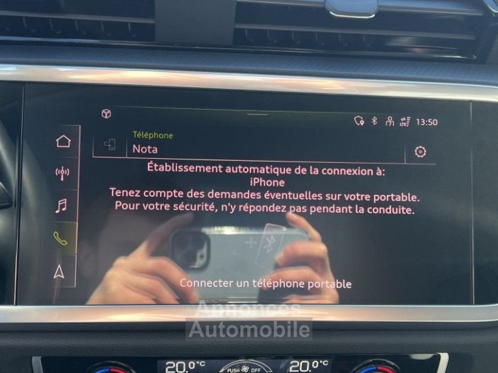 Audi Q3 35 TDI 150 CH S TRONIC 7 1ERE MAIN CAMERA SIEGES CHAUFF - 11