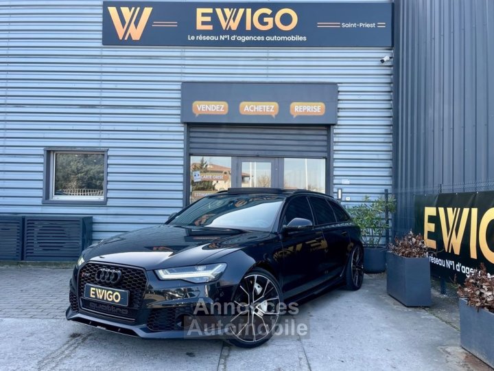 Audi RS6 avant 40 tfsi 560ch quattro tiptronic 8 freins c&eacute;ramiques demi ligne miltek garantie 12 mois - 1