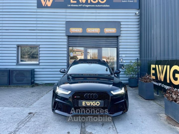 Audi RS6 avant 40 tfsi 560ch quattro tiptronic 8 freins c&eacute;ramiques demi ligne miltek garantie 12 mois - 4