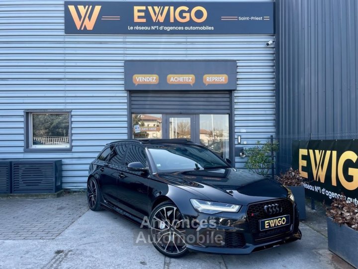 Audi RS6 avant 40 tfsi 560ch quattro tiptronic 8 freins c&eacute;ramiques demi ligne miltek garantie 12 mois - 5