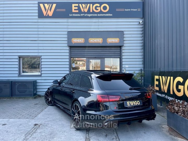 Audi RS6 avant 40 tfsi 560ch quattro tiptronic 8 freins c&eacute;ramiques demi ligne miltek garantie 12 mois - 8