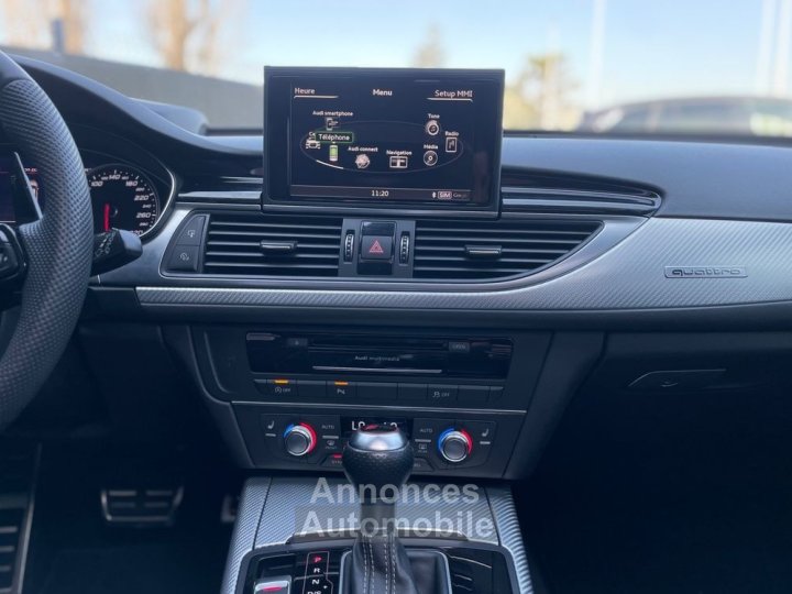 Audi RS6 avant 40 tfsi 560ch quattro tiptronic 8 freins c&eacute;ramiques demi ligne miltek garantie 12 mois - 19