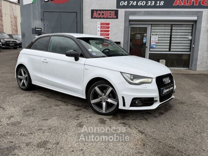 Audi A1 12 TFSI SLINE 86CV FAIBLE KM ENTRETENU - 1