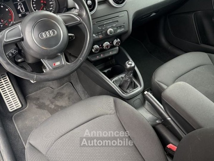 Audi A1 12 TFSI SLINE 86CV FAIBLE KM ENTRETENU - 5