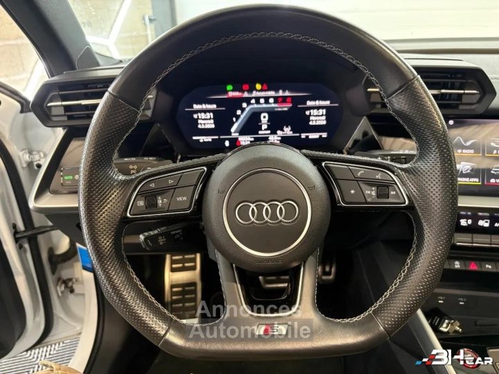 Audi S3 SPORTBACK 20 TFSI 310 QUATTRO S-TRONIC BVA VEHICULE ORIGINE FRANCE PAS DE MALUS - 14