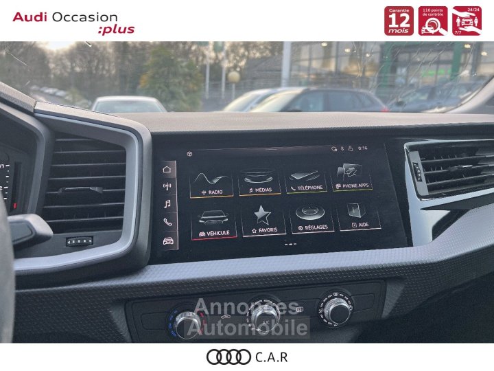 Audi A1 ALLSTREET Allstreet 30 TFSI 110 ch S tronic 7 Design - 14