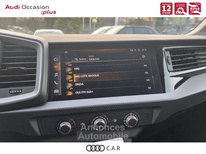 Audi A1 ALLSTREET Allstreet 30 TFSI 110 ch S tronic 7 Design - 15