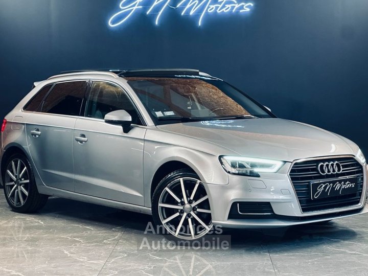 Audi A3 Sportback 20 TDI 150ch Design luxe S tronic 6 Phase 2 VIRTUAL CARPLAY KEYLESS TOIT PANO Garantie 12 mois - 1