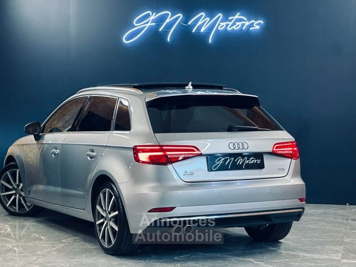 Audi A3 Sportback 20 TDI 150ch Design luxe S tronic 6 Phase 2 VIRTUAL CARPLAY KEYLESS TOIT PANO Garantie 12 mois - 6