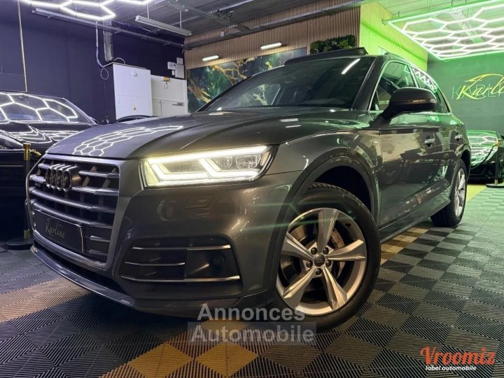 Audi Q5 50 TFSIE 299cv PHEV HYBRID S-LINE QUATTRO BVA I CARPLAY - CAMERA DE RECUL - TOIT OUVRANT - 1