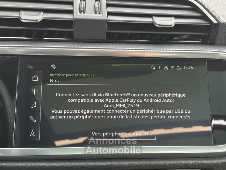 Audi Q3 35 TFSI 150 ch S tronic 7 S line plus - 24