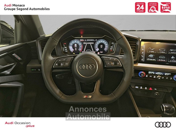 Audi A1 Sportback 30 TFSI 116 ch S tronic 7 S Line Plus - 9