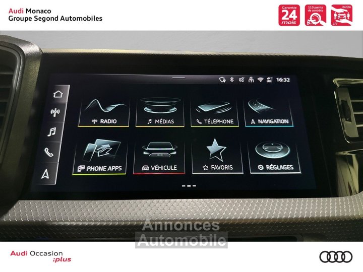 Audi A1 Sportback 30 TFSI 116 ch S tronic 7 S Line Plus - 10