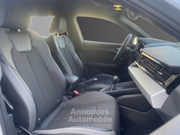 Audi A1 Sportback 30 TFSI 110 ch S tronic 7 S Line Garantie 12 mois - 10