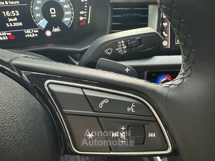 Audi A1 Sportback ADVANCED 116 ch 30 TFSi S tronic 7 - Apple CarPlay / Android Auto - 9