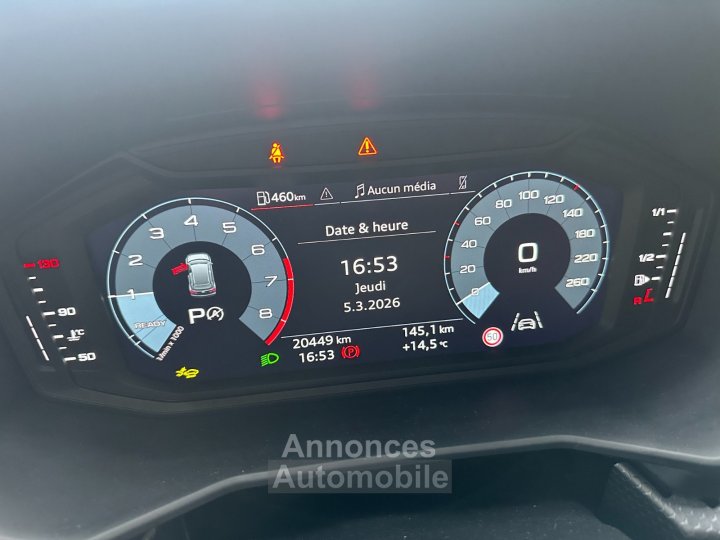 Audi A1 Sportback ADVANCED 116 ch 30 TFSi S tronic 7 - Apple CarPlay / Android Auto - 10