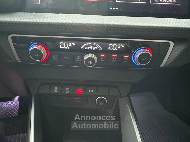 Audi A1 Sportback ADVANCED 116 ch 30 TFSi S tronic 7 - Apple CarPlay / Android Auto - 14