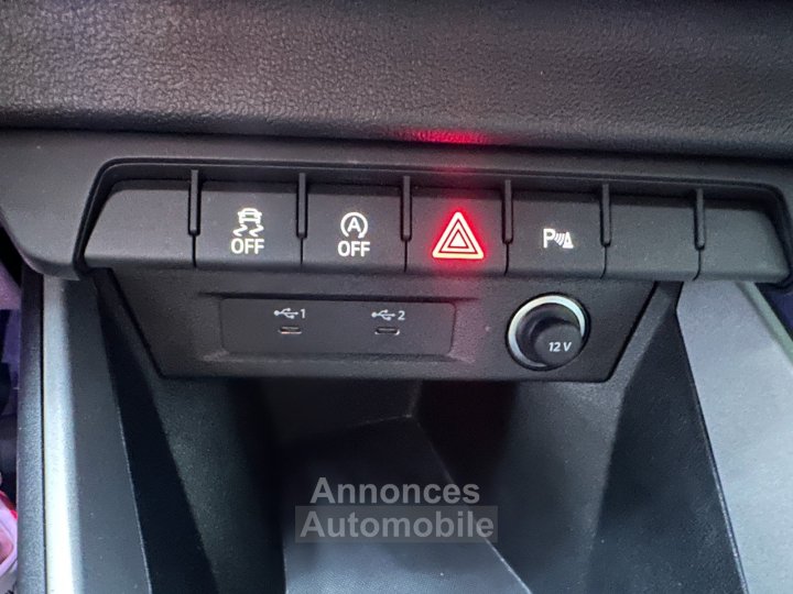 Audi A1 Sportback ADVANCED 116 ch 30 TFSi S tronic 7 - Apple CarPlay / Android Auto - 15