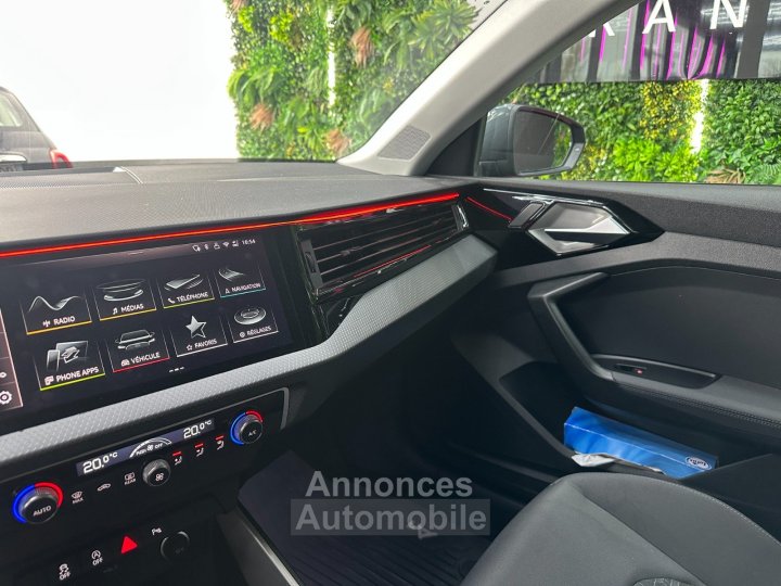 Audi A1 Sportback ADVANCED 116 ch 30 TFSi S tronic 7 - Apple CarPlay / Android Auto - 22