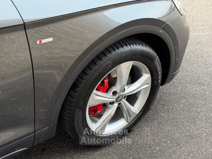Audi Q5 Sportback 399/mois GARANTIE 6 ANS 4X4 40 TDI 204ch QUATTRO S TRONIC 7 S LINE Camera COCKPIT M&eacute;plat BANG OLUFSEN FullLED 1&egrave;re MAIN Origine fran&ccedil;aise - 8