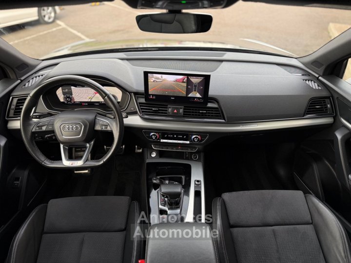 Audi Q5 Sportback 399/mois GARANTIE 6 ANS 4X4 40 TDI 204ch QUATTRO S TRONIC 7 S LINE Camera COCKPIT M&eacute;plat BANG OLUFSEN FullLED 1&egrave;re MAIN Origine fran&ccedil;aise - 9