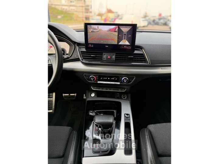 Audi Q5 Sportback 399/mois GARANTIE 6 ANS 4X4 40 TDI 204ch QUATTRO S TRONIC 7 S LINE Camera COCKPIT M&eacute;plat BANG OLUFSEN FullLED 1&egrave;re MAIN Origine fran&ccedil;aise - 10