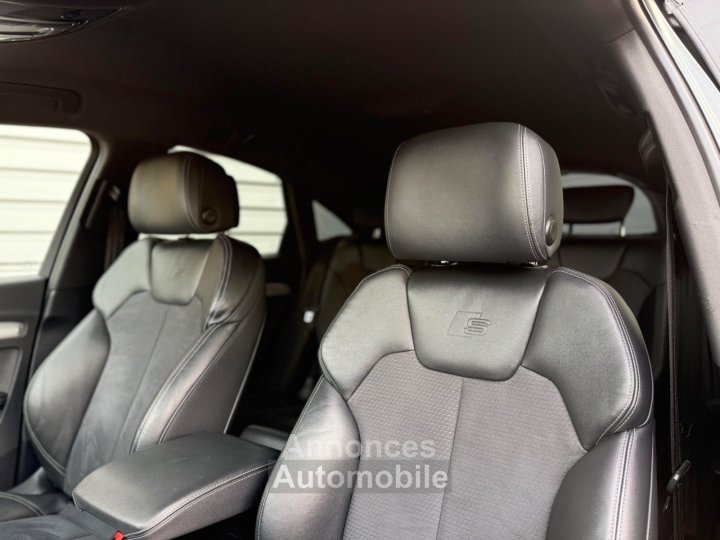 Audi Q5 Sportback 399/mois GARANTIE 6 ANS 4X4 40 TDI 204ch QUATTRO S TRONIC 7 S LINE Camera COCKPIT M&eacute;plat BANG OLUFSEN FullLED 1&egrave;re MAIN Origine fran&ccedil;aise - 12