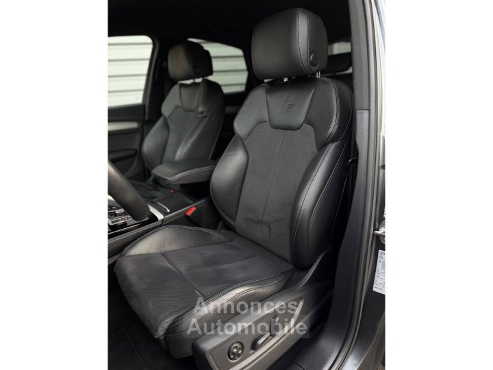 Audi Q5 Sportback 399/mois GARANTIE 6 ANS 4X4 40 TDI 204ch QUATTRO S TRONIC 7 S LINE Camera COCKPIT M&eacute;plat BANG OLUFSEN FullLED 1&egrave;re MAIN Origine fran&ccedil;aise - 15
