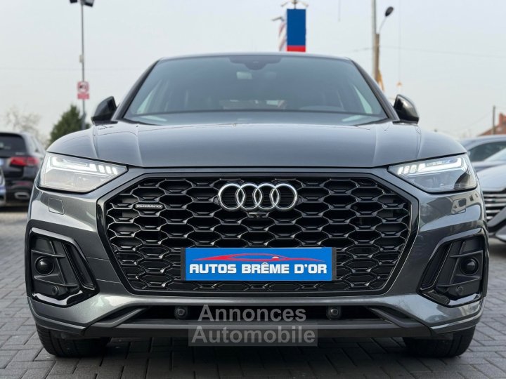 Audi Q5 Sportback 399/mois GARANTIE 6 ANS 4X4 40 TDI 204ch QUATTRO S TRONIC 7 S LINE Camera COCKPIT M&eacute;plat BANG OLUFSEN FullLED 1&egrave;re MAIN Origine fran&ccedil;aise - 22