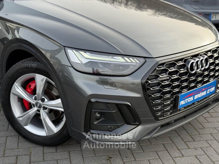 Audi Q5 Sportback 399/mois GARANTIE 6 ANS 4X4 40 TDI 204ch QUATTRO S TRONIC 7 S LINE Camera COCKPIT M&eacute;plat BANG OLUFSEN FullLED 1&egrave;re MAIN Origine fran&ccedil;aise - 23