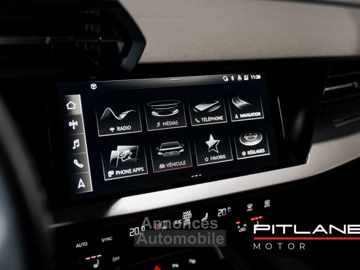 Audi A3 Sportback 30 TDi VIRTUAL CUIR SIEGES CHAUFF - 15