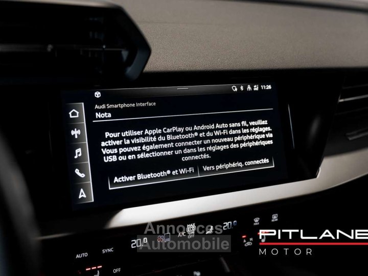 Audi A3 Sportback 30 TDi VIRTUAL CUIR SIEGES CHAUFF - 16