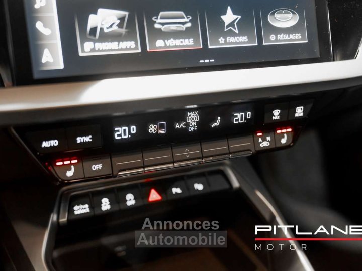 Audi A3 Sportback 30 TDi VIRTUAL CUIR SIEGES CHAUFF - 19