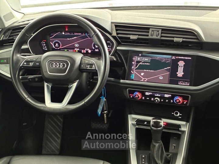 Audi Q3 15TFSI SPORT-1ERPRO-COCKPIT-CARPLAY-CUIR-ATTELAGE - 18
