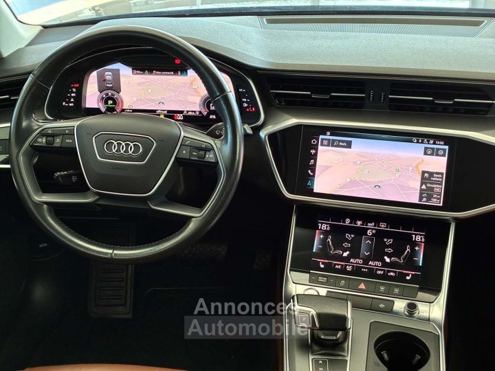 Audi A6 20TDi-COCKPIT-CUIR-CARPLAY-CAMERA360-JANTES18-PDC - 19
